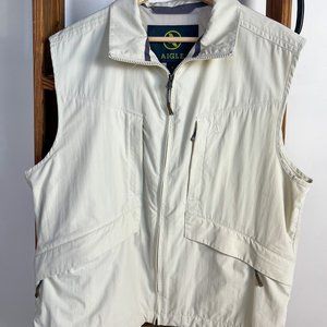 Aigle Off-White Lightweight Vest, Male Size XL